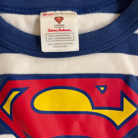 Hanna Andersson Striped Superman  and Yoda Pajama Sets - Picture 4 of 5